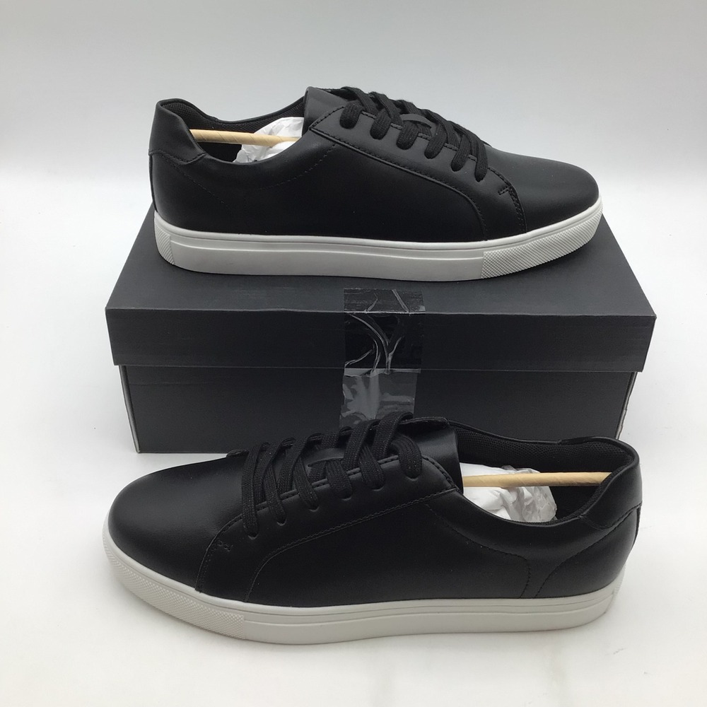 Awearness Kenneth Cole Mens Dress Sneakers Black White Size 8.5 D NEW
